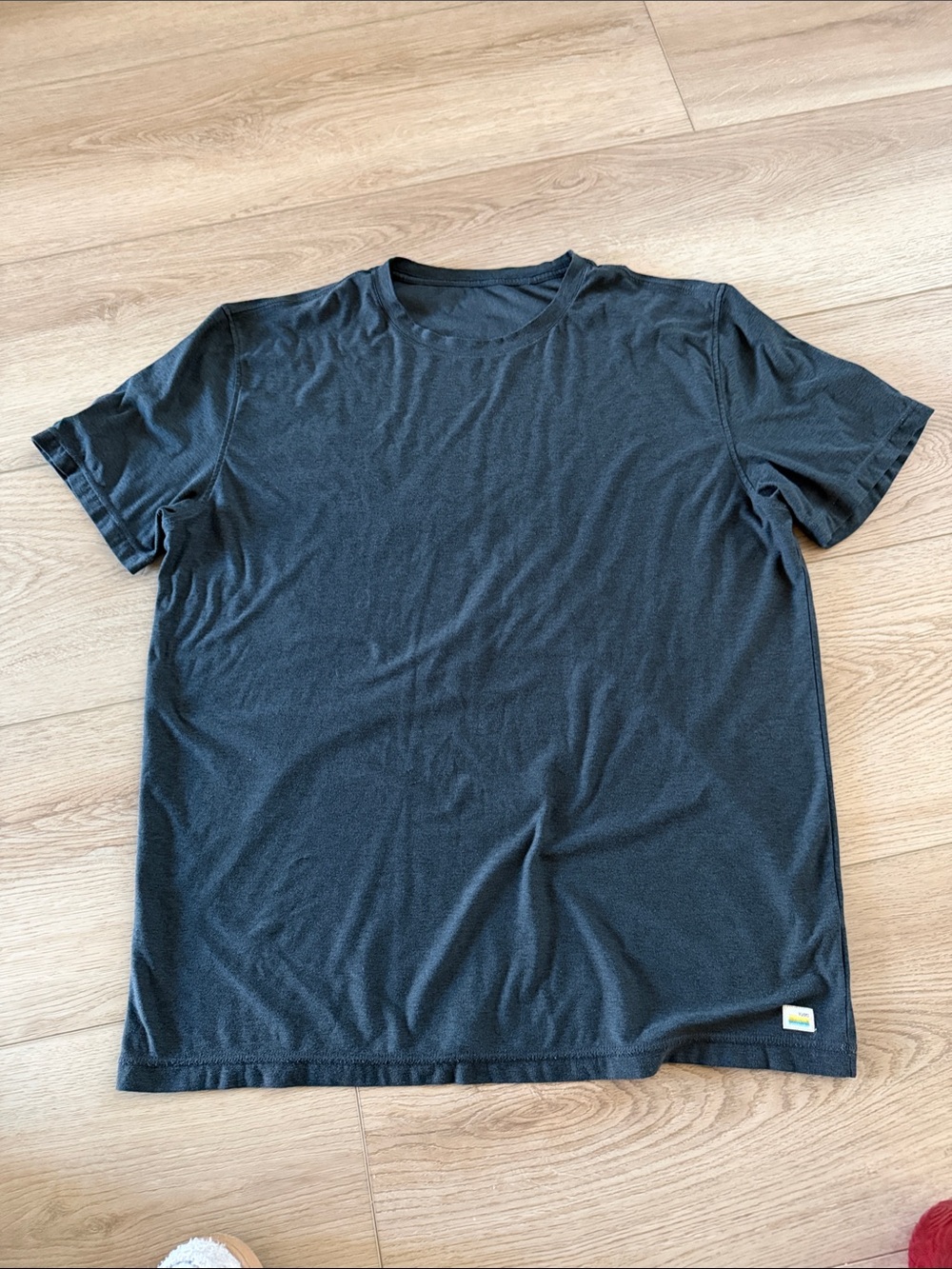 Vuori Short Sleeve Ponto Performance Tee heather black